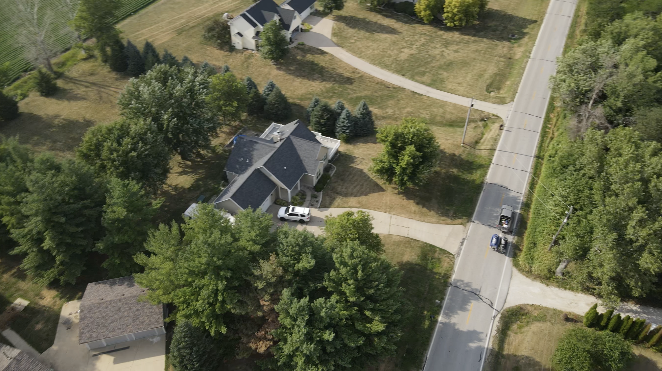 10908 NW 107th Street, Granger, Iowa - Neighborhood From Above